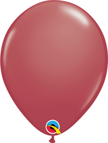 Cranberry Latex Balloons by Qualatex