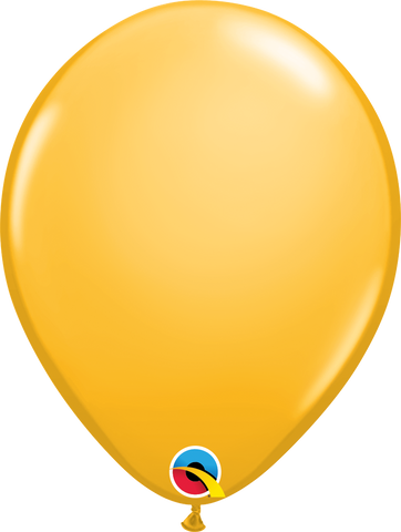 Goldenrod Latex Balloons by Qualatex