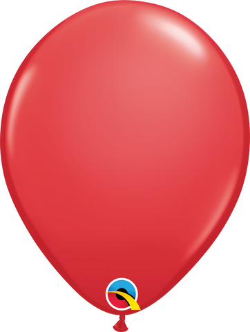 Red Latex Balloons by Qualatex