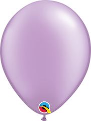 Pearl Lavender Latex Balloons by Qualatex