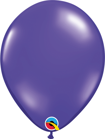 Quartz Purple Latex Balloons by Qualatex