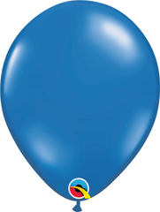 Sapphire Blue Latex Balloons by Qualatex