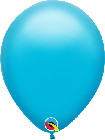 Tropical Teal Latex Balloons by Qualatex
