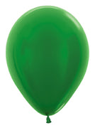 Metallic Green Latex Balloons by Sempertex