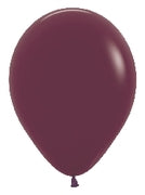 Deluxe Burgundy Latex Balloons by Sempertex