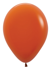 Deluxe Sunset Orange Latex Balloons by Sempertex