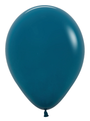 Deluxe Deep Teal Latex Balloons by Sempertex