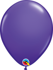 Purple Violet Latex Balloons by Qualatex