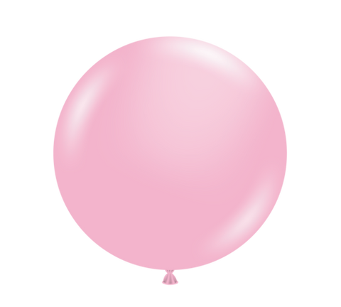Baby Pink Latex Balloons by Tuftex