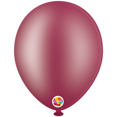 Crystal Burgundy Latex Balloons by Balloonia