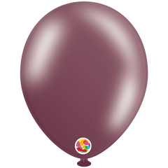 Metallic Burgundy Latex Balloons by Balloonia