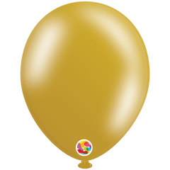 Metallic Gold Latex Balloons by Balloonia