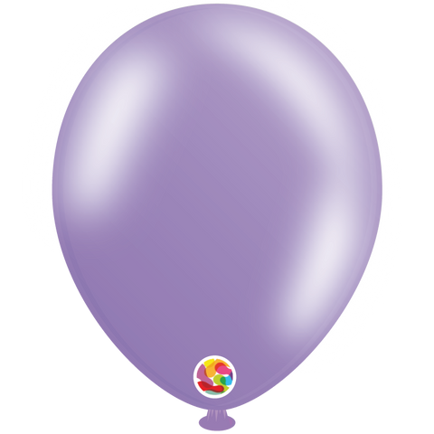 Metallic Lavender Latex Balloons by Balloonia