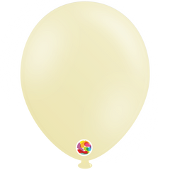 Pastel Matte Yellow Latex Balloons by Balloonia