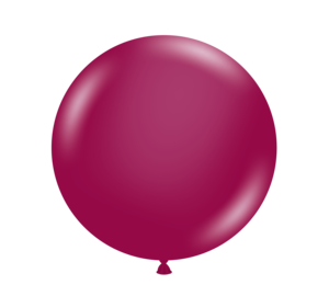 Crystal Burgundy Latex Balloons by Tuftex