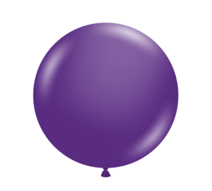 Metallic Grape Latex Balloons by Tuftex