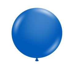 Metallic Blue Latex Balloons by Tuftex