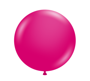 Metallic Fuchsia Latex Balloons by Tuftex