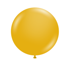 Mustard Latex Balloons by Tuftex