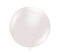 Pearl White Sugar Latex Balloons by Tuftex