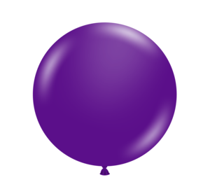 Plum Purple Latex Balloons by Tuftex