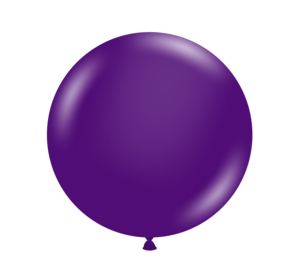 Crystal Purple Latex Balloons by Tuftex