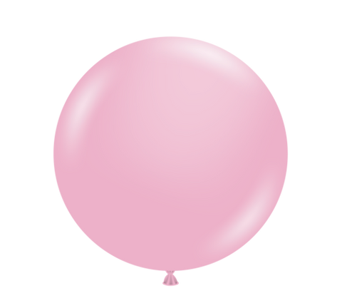 Shimmering Pink Latex Balloons by Tuftex