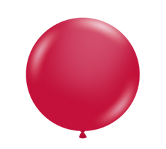 Metallic Starfire Red Latex Balloons by Tuftex