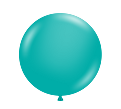 Teal Latex Balloons by Tuftex