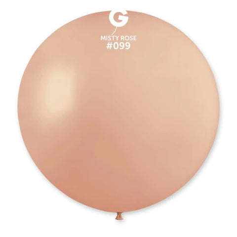 Misty Rose Latex Balloons by Gemar