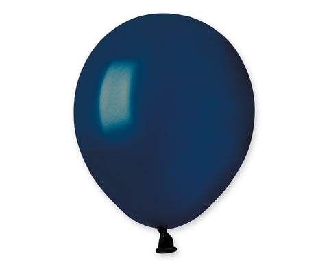 Navy Latex Balloons by Gemar