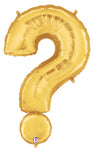 34" Symbol Question Mark Gold