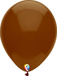 Cocoa Brown 12″ Latex Balloons (50 count)