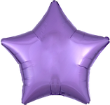 Pearl Lavender Decorator Star 18" Balloon