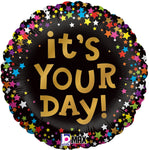 It's Your Day Stars 18" Balloon