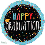 Happy Graduation Confetti 18″ Balloon