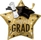 Congrats Grad Graduation Star 28″ Balloon