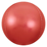 3D Sphere - Satin Coral 14″ Balloon