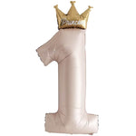 Princess Crown Pink Number 1 40″ Balloon