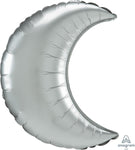 Platinum Crescent 35" Balloon