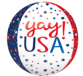 Yay! USA 16" Orbz Balloon