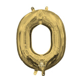 White Gold Letter O 16" Balloon