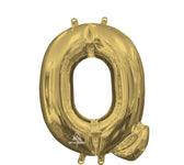 White Gold Letter Q 16" Balloon