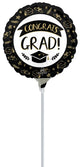 Sketched Congrats Grad 9" Air-fill Balloon (requires heat sealing)