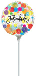 Felicidades Espirales 9" Air-fill Balloon (requires heat sealing)