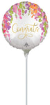 Romantic Floral Wedding 9" Air-fill Balloon (requires heat sealing)