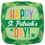 Happy St. Patrick's Day Plaid 17" Balloon