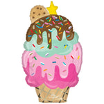 Here's The Scoop Cone 30″ Balloon