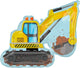 Construction Excavator 28" Balloon