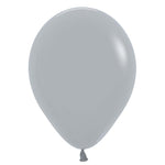 Deluxe Grey 11″ Latex Balloons (10 count)